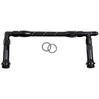 -8AN BK DUAL INLET HOLLEY  ULTRA HP