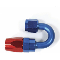 -6AN X 180  R/B PUSH-ON HOSE END