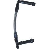 -6AN BK DUAL INLET HOLLEY  ULTRA HP