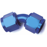 -8AN 45  BLU SWIVEL COUPLER