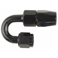 -6AN X 180  BLK PUSH-ON HOSE END