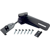 LOCKING CAMPER LATCH/STRIKE BLACK-B