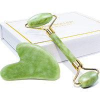 Jade Roller & gua Sha gift Box(D0102H5XL4X)