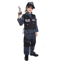 S.W.A.T Police Officer - Size Large 12-14