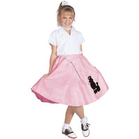 POODLE SKIRT W/SHIRT- R-MED