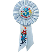 My  3rd  Birthday Rosette