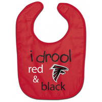 Atlanta Falcons Baby Bib All Pro Style I Drool Design