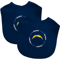 Los Angeles Chargers Baby Bib 2 Pack
