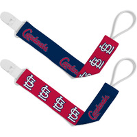 St. Louis Cardinals Pacifier Clips 2 Pack