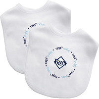 Tampa Bay Rays Baby Bib 2 Pack