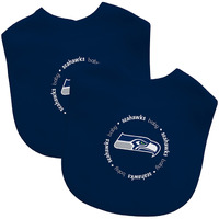 Seattle Seahawks Baby Bib 2 Pack