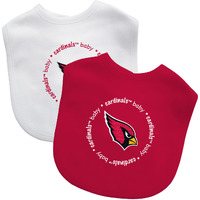 Arizona Cardinals Baby Bib 2 Pack