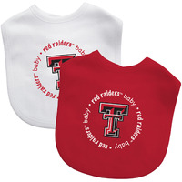 Texas Tech Red Raiders Baby Bib 2 Pack