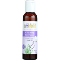 Aura cacia - Aromatherapy Body Oil Lavender Harvest - 4 Fl Oz(D0102H5KXM2)