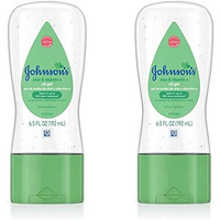 Johnsons Baby Oil Gel Aloe and Vitamin-E 6.5 Ounce (192ml) (Pack of 2)