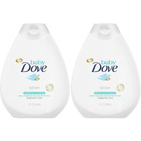 Dove Baby Lotion Sensitive Moisture 13 Ounce Fragrance-Free (384ml) (2 Pack)