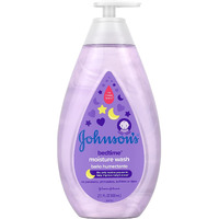 Johnson's Tear-Free Bedtime Baby Moisture Wash with Soothing NaturalCalm Aromas, 27.1 fl. oz