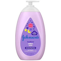Johnson's Baby Moisturizing Bedtime Baby Body Lotion with Coconut Oil & Relaxing NaturalCalm Aromas to Help Relax Baby, Hypoallergenic, Paraben- & Phthalate-Free Baby Skin Care, 27.1 fl. Oz