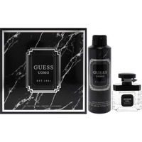 Guess Uomo by Guess for Men - 2 Pc Gift Set 1.7oz EDT Spray, 6oz Deodorizing Body Spray
