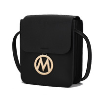 MKF collection Skylar Messenger Handabag Vegan Leather Womens by Mia K(D0102HA95HA)
