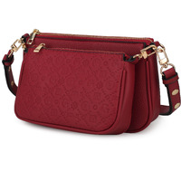MKF collection Dayla Baguette Handabag Vegan Leather Womens by Mia K(D0102HA97Y7)