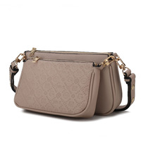 MKF collection Dayla Baguette Handabag Vegan Leather Womens by Mia K(D0102HA97M7)