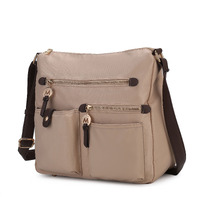 MKF collection Serena color-Block Nylon Women Shoulder Bag by Mia K(D0102H9KJRV)