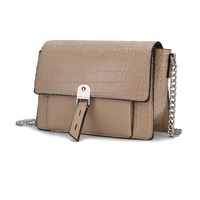 MKF collection Hope crocodile Embossed Vegan Leather Women Shoulder Bag by Mia K(D0102H9T8Mg)