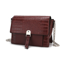 MKF collection Hope crocodile Embossed Vegan Leather Women Shoulder Bag by Mia K(D0102H9T8ZV)
