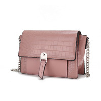 MKF collection Hope crocodile Embossed Vegan Leather Women Shoulder Bag by Mia K(D0102H9T8DA)