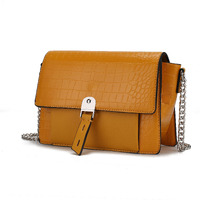 MKF collection Hope crocodile Embossed Vegan Leather Women Shoulder Bag by Mia K(D0102H9T8YU)