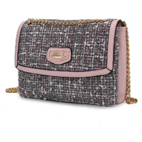 MKF collection Mackenzie Tweed Women Shoulder Handbag by Mia K(D0102H9T8TW)
