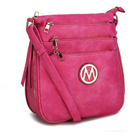 MKF collection Salome Expandable Multi compartment crossbody Handbag by Mia K(D0102HISLQA)