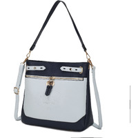 MKF collection Evie two tone Vegan Leather Women Shoulder bag by Mia k(D0102HI9VJY)