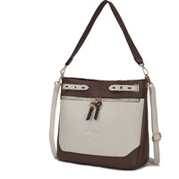 MKF collection Evie two tone Vegan Leather Women Shoulder bag by Mia k(D0102HI9VVA)