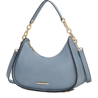 MKF collection Lottie Vegan Leather Women Shoulder Bag by Mia K(D0102HI1AIV)