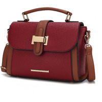 MKF collection Willa color Block Vegan Leather Women Shoulder Bag by Mia k(D0102HIDP5U)