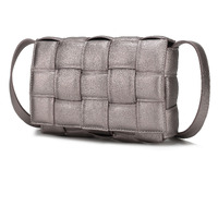 MKF collection ginger Woven Vegan Leather Women Shoulder Bag by Mia k(D0102HIDEKY)