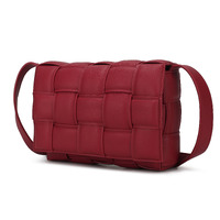 MKF collection ginger Woven Vegan Leather Women Shoulder Bag by Mia k(D0102HIDE8U)