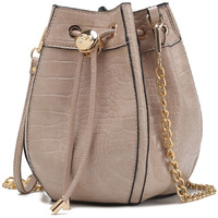 MKF collection cassidy crocodile Embossed Vegan Leather Womens Shoulder Bag by Mia k(D0102H2QASA)