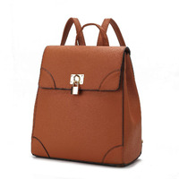 MKF collection Sansa Vegan Leather Womens Backpack by Mia k(D0102H2QAKW)