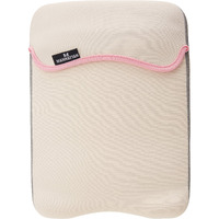 Reversible Notebook Sleeve Fits Most Widescreens Up to 10 - Purple/Cream(D0102H7E05W.)