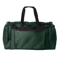 Augusta Sportswear 420-Denier Gear Bag - Forest Green, One Size