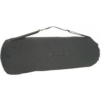 GI Style 30 X 50 Zippered Duffle Bag - Black