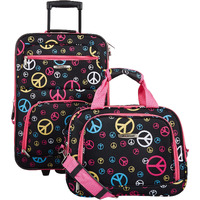 2 Pc Peace Luggage Set