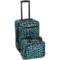 2 Pc Blueleopard Luggage Set
