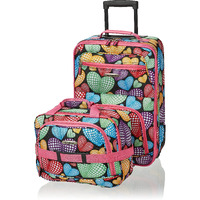 2 Pc Newheart Luggage Set