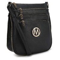 MKF collection Salome Expandable Multi compartment crossbody Handbag by Mia K(D0102HISLBA)