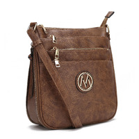 MKF collection Salome Expandable Multi compartment crossbody Handbag by Mia K(D0102HISL0W)