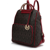 MKF Collection Cora Milan M Signature Trendy Backpack by Mia k